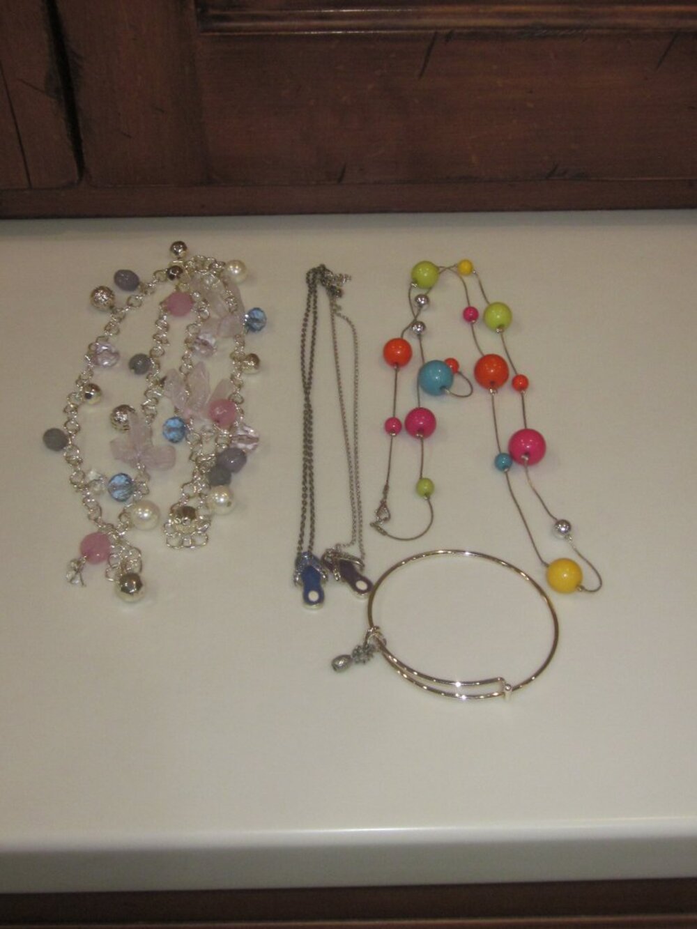 Colorful Summer Jewelry Bundle Silver Tone